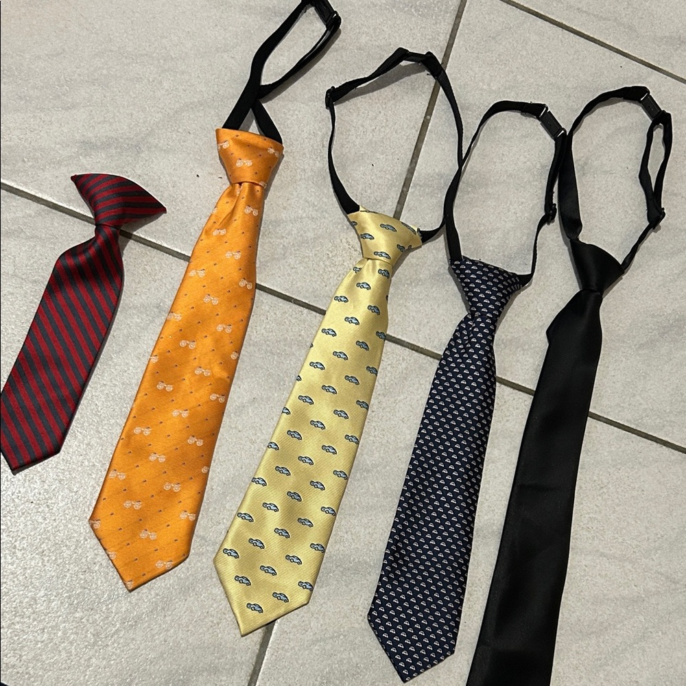 Elegant kids Tie Set - Multicolor